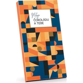 Čokoláda Selllot, s.r.o., K Hájům 34, 155 00 Praha 5 - Vyrobeno v EU Mléčná čokoláda 50g - Miluji čokoládu a Tebe
