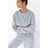 Dámské pyžamo Sensis Esme světle šedé