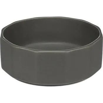 Miska pro psa Flamingo Keramická miska Valerio šedá 800ml