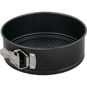 Nádoba na pečení FORMA na pečení KOVOVÁ kulatá černá