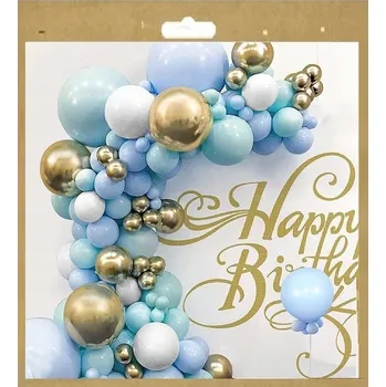 Balónek Vícebarevná sada balónků 122 ks