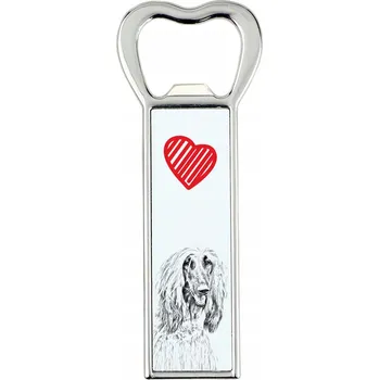 Otvírák Afghánský chrt – otvírák na láhve se psem a s Vaší fotografií