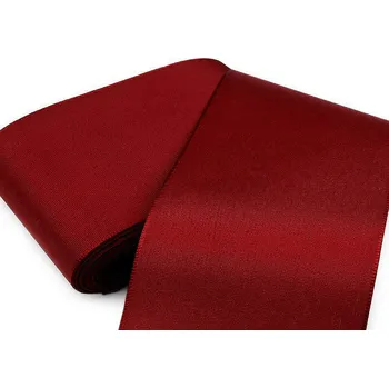 Stuha Stuha taftová šíře 10,8 cm Varianta: 646 bordó, Balení: 10 m