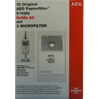 Vysavač AEG Gr.20 sáčky do vysavače