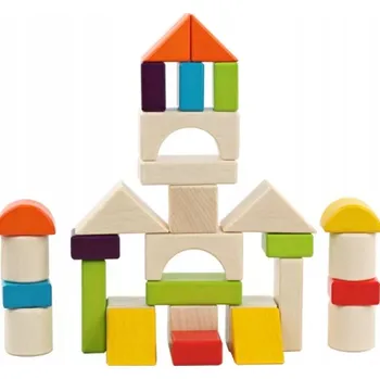 ostatní stavebnice Dřevěné Vzdělávací Stavebnice pro Děti OHYE 30 ks