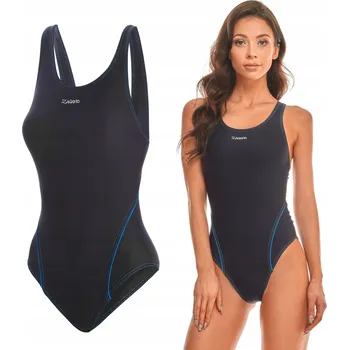 Dámské plavky Dámské plavky jednodílné plavky na plavání POLSKÝ 44 ZAGANO