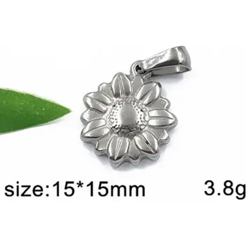 Přívěsek Květ - ocelový přívěsek - varianta 1