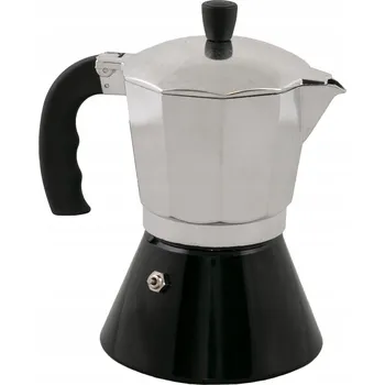 Příslušenství pro čtečku elektronické knihy Moka konvice na kávu, kovová, STŘÍBRNÁ, 300 ml