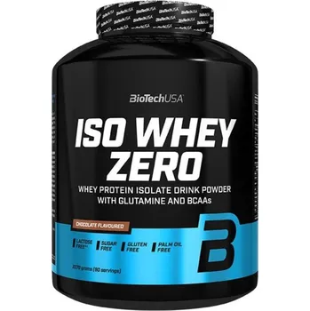 Protein BioTech USA ISO Whey Protein ZERO bez laktózy 2270 g Príchuť: Príchuť: Latte, Značka: BioTech USA