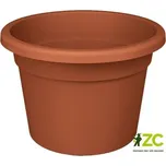 Květináč Premium (Cilindro) - terakota 22 cm
