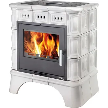 Krbová kamna HAAS+SOHN MATERA s výměníkem slonová kost, 0435215010000 HAAS+SOHN 0435215010000