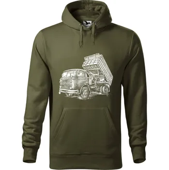 Dámská mikina Mikina - Liaz 706 Barva: Military (69), Velikost: XXL, Střih: Pánské