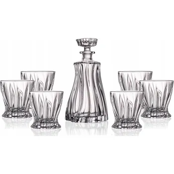 Sklenice Sada Bohemia Crystal PLANTICA SET 1+6 na Whisky