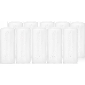 Svíčka Tradiční parafínová svíčka bez vůně Drobo 10 ks