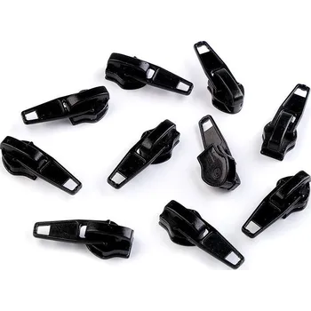 Zip Jezdec ke spirálovým zipům No 7 Varianta: 322 černá, Balení: 50 ks