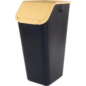 Odpadkový koš Koš na tříděný odpad Bini žlutý 35L + filtr