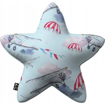 Polštář Žluté Tipi Polštář Lucky Star, vícebarevný