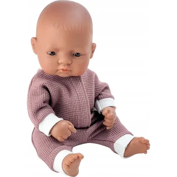 Doplněk pro panenku Dupačky bez ťapek tlumená fialová pro panenky Minikane 28 cm a Miniland 32 cm