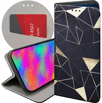 Pouzdro na mobilní telefon Flipové pouzdro Hello Case pro Xiaomi Redmi 13C 5G zlaté