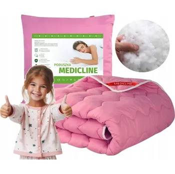 Polštář Růžová dětská přikrývka 140x200 cm + Polštář 70x80 cm Vysoká Teplá Zimní