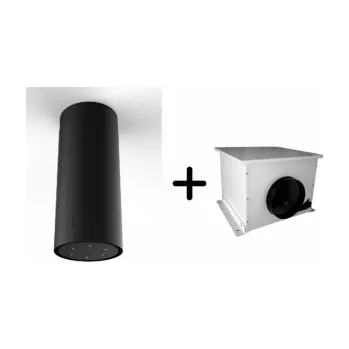 Digestoř Faber CYLINDRA ISOLA PLUS EV8 BK MATT A37 + sada EVJ 4 - 4999996 + ZÁRUKA 5 LET ZDARMA