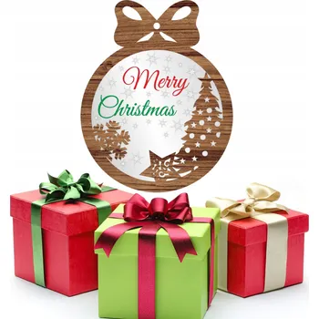 Vánoční dekorace VÁNOČNÍ KOULE VÁNOČNÍ BAŇKY KOULE 10 CM NA VÁNOČNÍ STROMČEK, PREMIUM AKRYLOVÉ SKLO