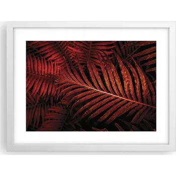 Obraz Obraz plakát v bílém rámu do obýváku 40x30 abstrakce foto na zeď