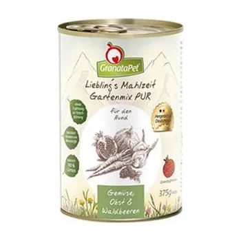 Krmivo pro psa GranataPet PUR Zeleninový mix balení 375 g | Krmivo pro psy