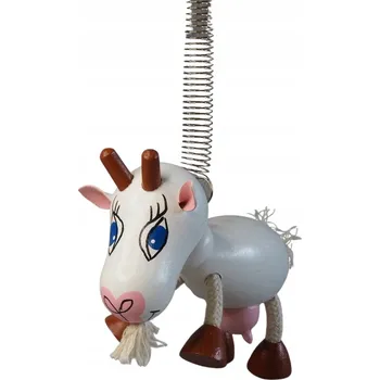 Koza - figurka na pružině