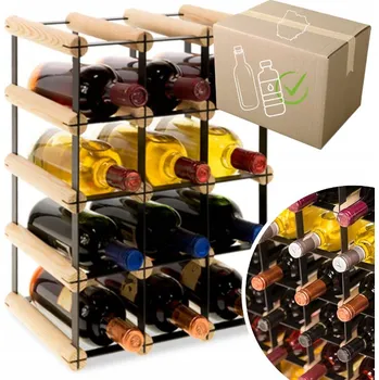 Stojan na víno Stojan na víno RW-8 3x4 regál na 12 lahví police