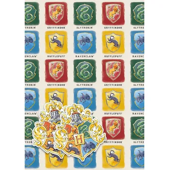 Balící papír Dárkový balicí papír Harry Potter, dárkový, 2 archy 50x70 cm