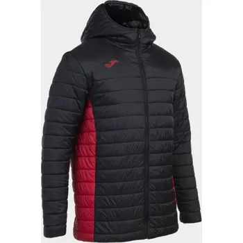 Dívčí bunda Pánská/Chlapecká sportovní zimní bunda JOMA URBAN V ANORAK BLACK RED Velikost: XL, Barva: BLACK-RED