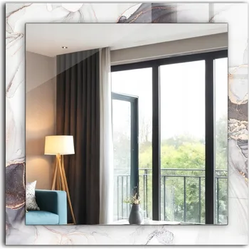 Zrcadlo Nástěnné Zrcadlo Tulup čtverec 600 x 600 mm