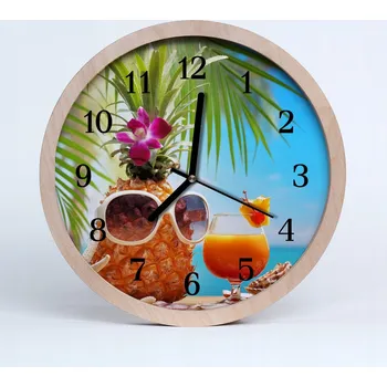 Hodiny Nástěnné hodiny Tulup vícebarevné 20 cm