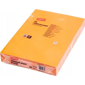 Papír pro tiskárny Barevný papír STAPLES kancelářský 120 g/m2 PINK A4