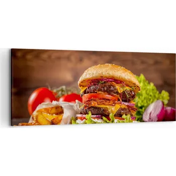 Obraz Obraz na plátně do obýváku, ložnice 120x50 gastronomie obrazy na zeď