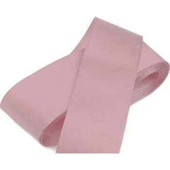 Stuha Stuha taftová šíře 40 mm Varianta: 607 starorůžová, Balení: 10 m