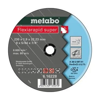 Řezný kotouč Řezný kotouč Metabo Flexiarapid super 230x1,9x22,23 Inox (616228000)