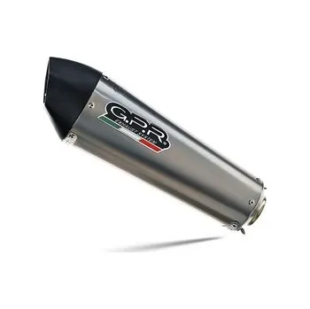 Výfuk pro motocykl Výfuk GPR Kawasaki Ninja 400 2018 - 2022 Gpe Ann. titanium