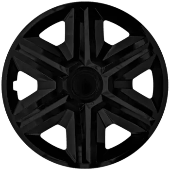 Poklice na kolo NRM Action černé 16" 4 ks