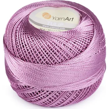 Příze Příze háčkovací Tulip 50 g Varianta: 5 (429) lila, Balení: 6 ks