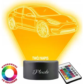 Stojací lampa Plexido vícebarevná Noční lampa