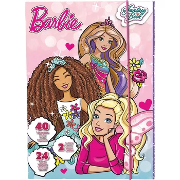 kreativní sada Omalovánky/Skicák TM Toys Barbie Princezny