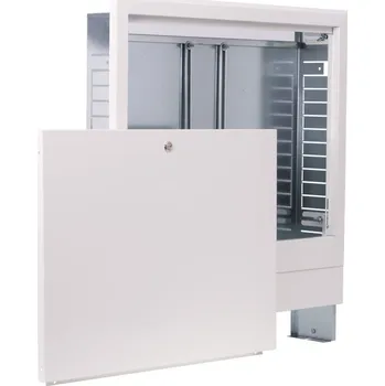 Stavebniny GIACOMINI Skříň rozdělovače&nbsp;do zdi R500, B - 600 x 680÷730 x 110 ÷ 160 mm (R500Y102CZ)