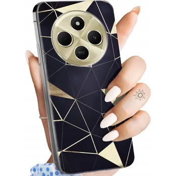 Pouzdro na mobilní telefon Zadní Kryt Hello Case pro Xiaomi REDMI 14C 4G / A4 / POCO C75 zlatý