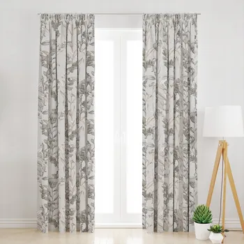 Obraz Závěs polozatemňovací s řasící páskou, na žabky 145 cm x 240 cm