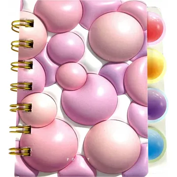 NOTES KAPESNÍ DENÍK ZÁPISNÍK SEŠIT S LINKAMI PRO DÍVKY SE ZÁLOŽKAMI