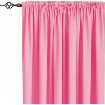 Obraz MATNÁ PANAMA ZÁVĚS NA PÁSCE 145x250 světle růžová