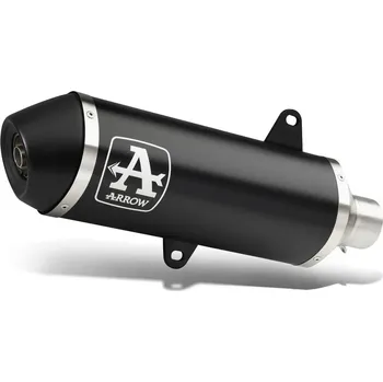 Výfuk pro motocykl Výfuk Arrow SYM CruiSym 125i 2018 - 2020 Urban aluminum dark
