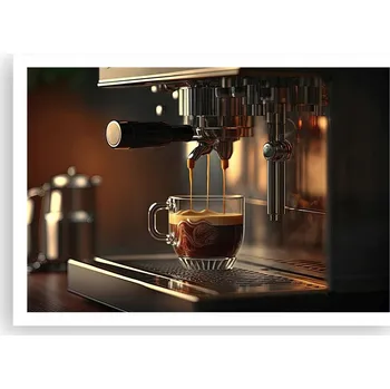Obraz Plakát na zeď bez rámu 100x70 káva foto-obraz plakáty do obýváku ložnice